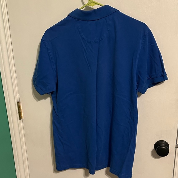 Chaps Men's Vibrant Blue Polo Shirt - Picture 4 of 4